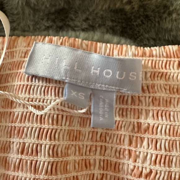 Hill House Home - The Rowena Dress - Coral Baroque Shell Cotton Sateen NWT - Picture 8 of 10